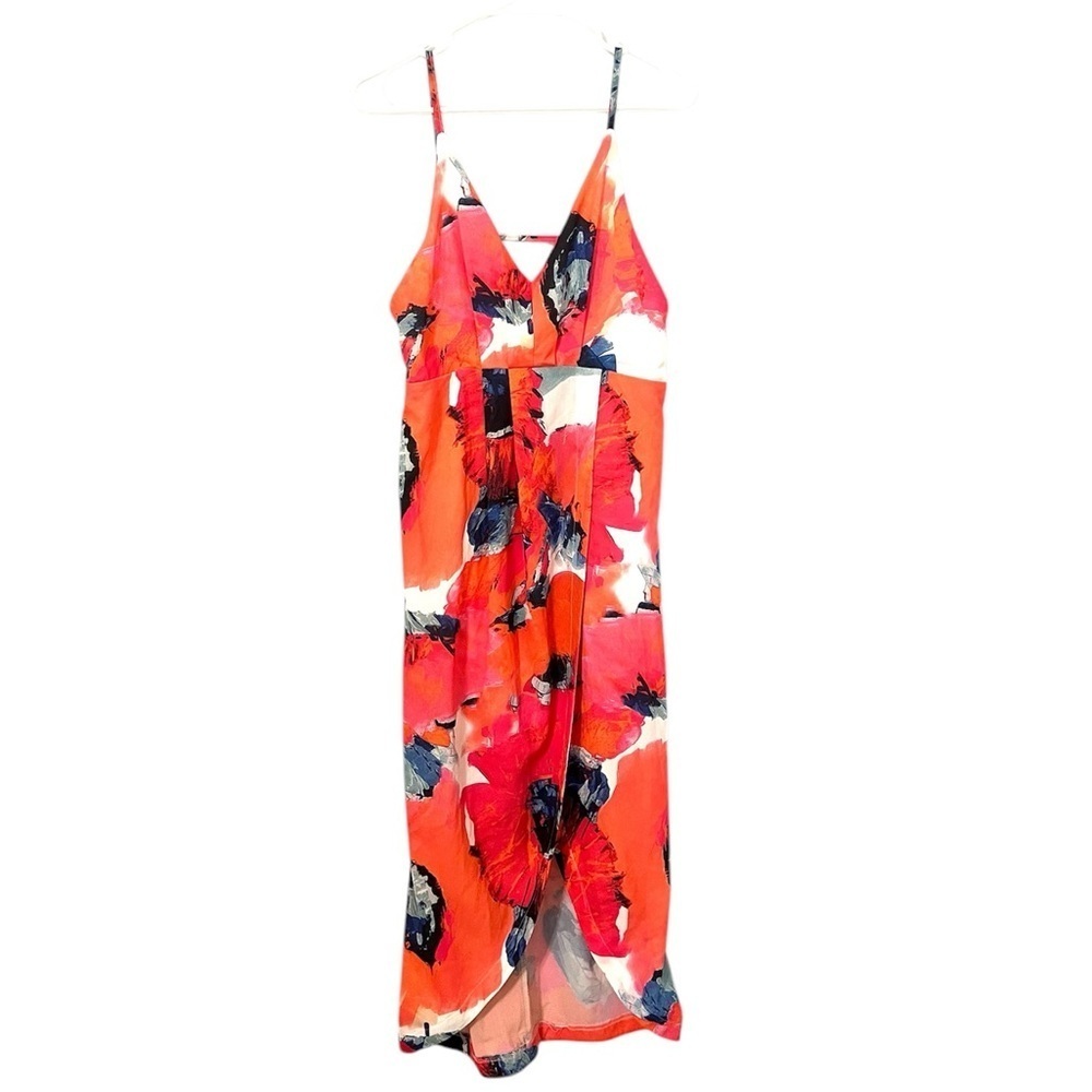 2/$30 Vouge Multicolor Floral Sleeveless Maxi Dress Size M